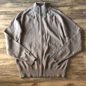 Men’s Angelo Litrico Front Zip Sweater size XL
